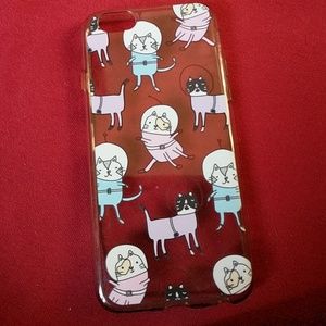 iPhone 6s Kawaii Space Cat Case